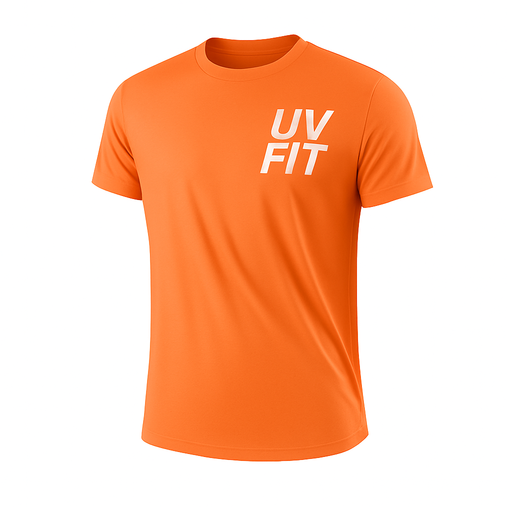 UV FIT Men's Quick-Drying Gym Running T-Shirt