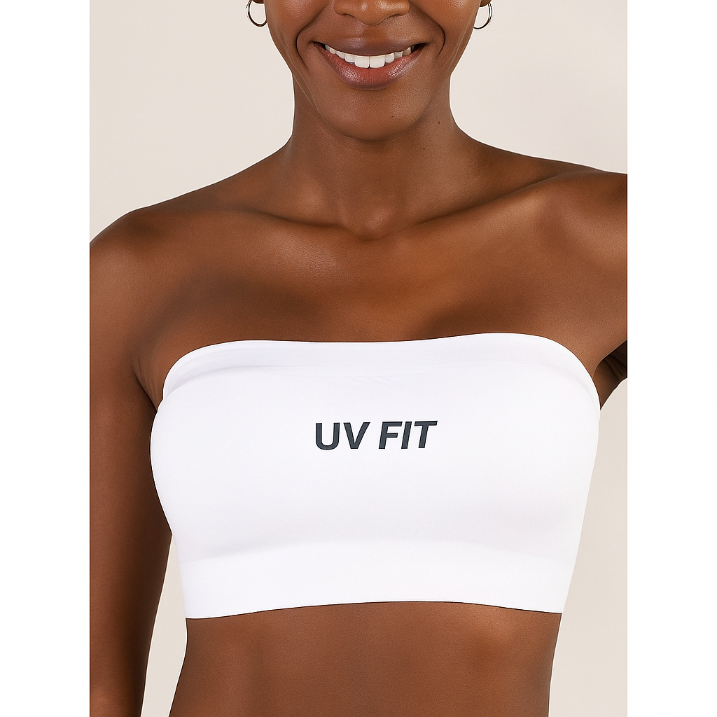 UV FIT Seamless Strapless Bandeau Top