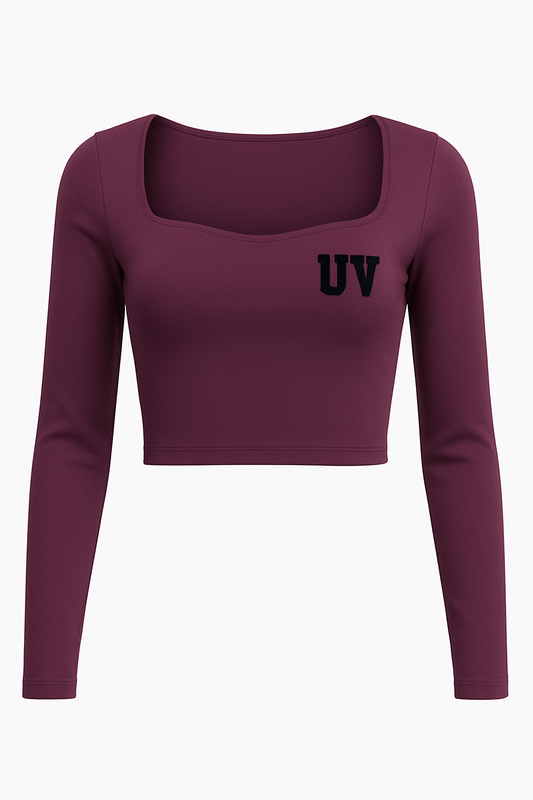 Ningyu UV FIT Sexy Sports Crop Top