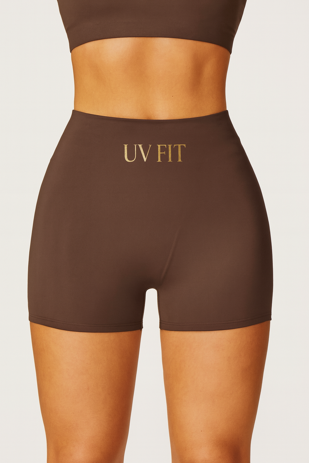 UV FIT High-Waisted Seamless Shorts