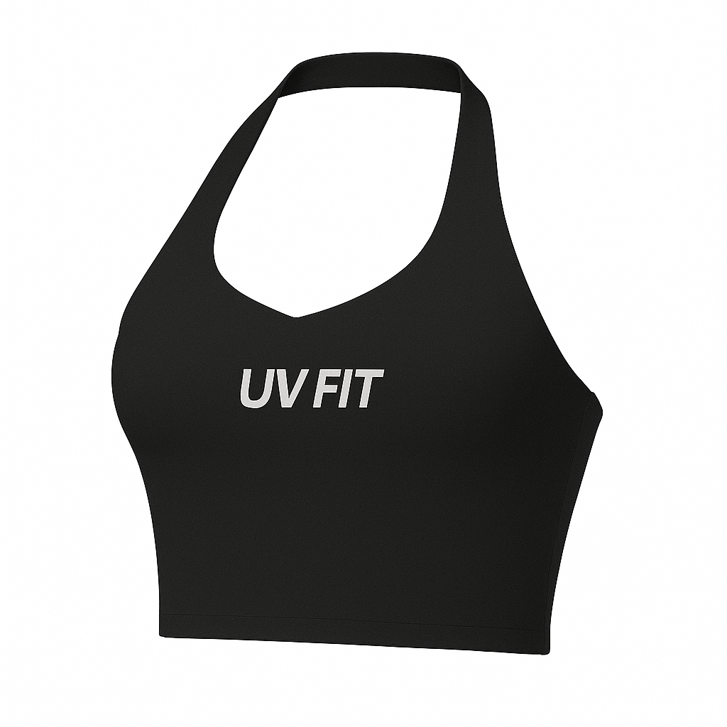 UV FIT Halter Crop Top