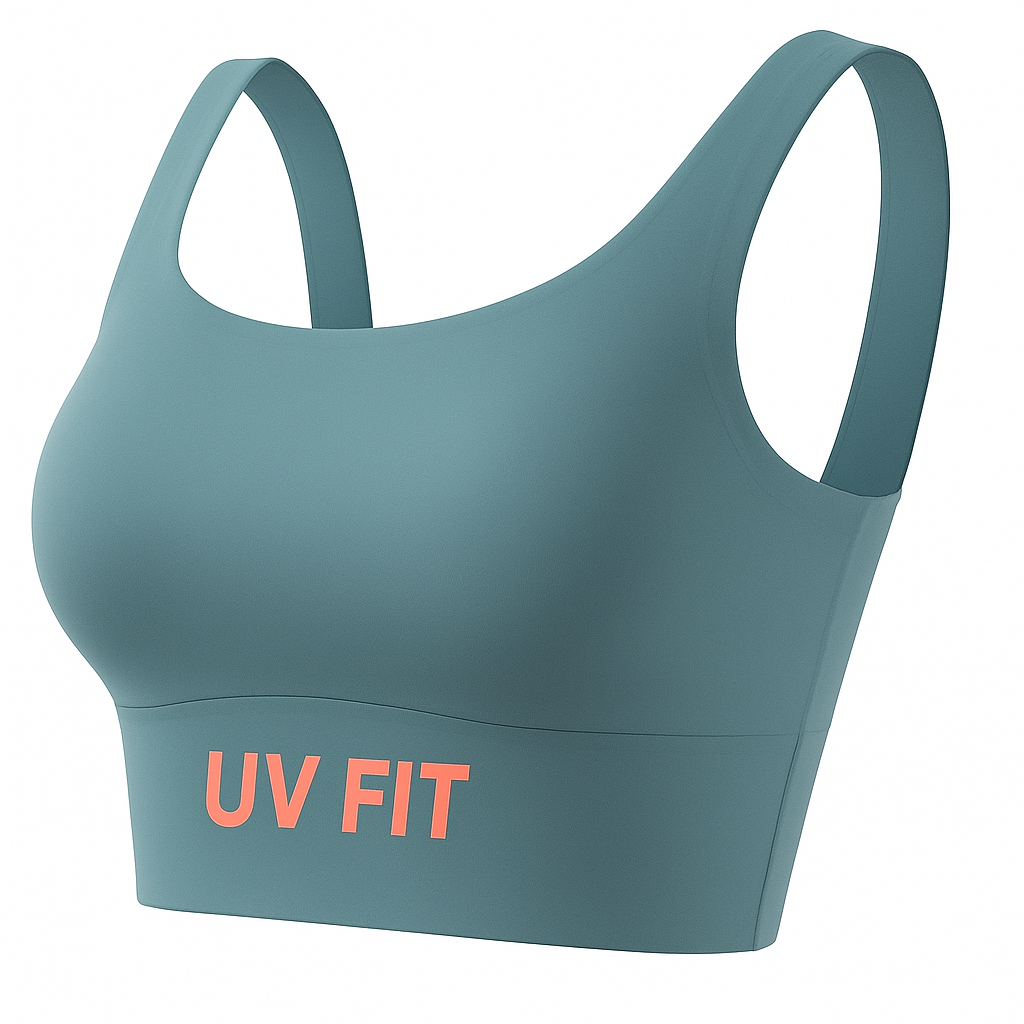 UV FIT Women’s Seamless Sports Bra – Stylish Comfort & Support
