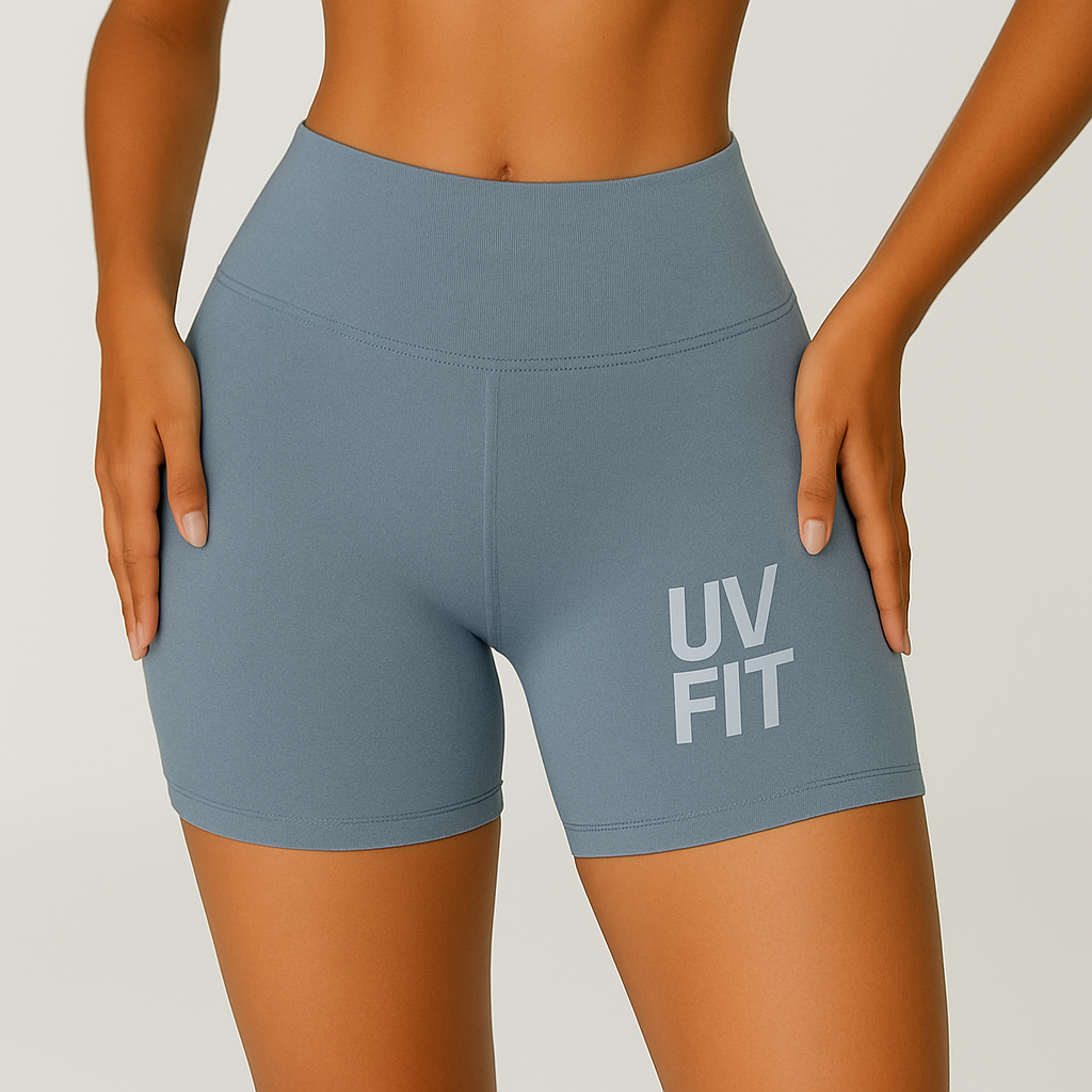 UV FIT High-Waist Performance Shorts