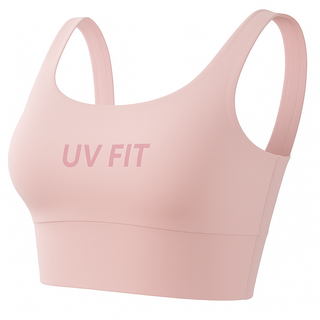 UV FIT Women’s Seamless Sports Bra – Stylish Comfort & Support