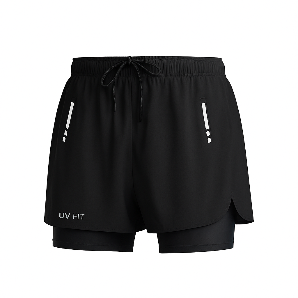 Men’s UV FIT  Aloe Athletic 2-in-1 Swim Shorts