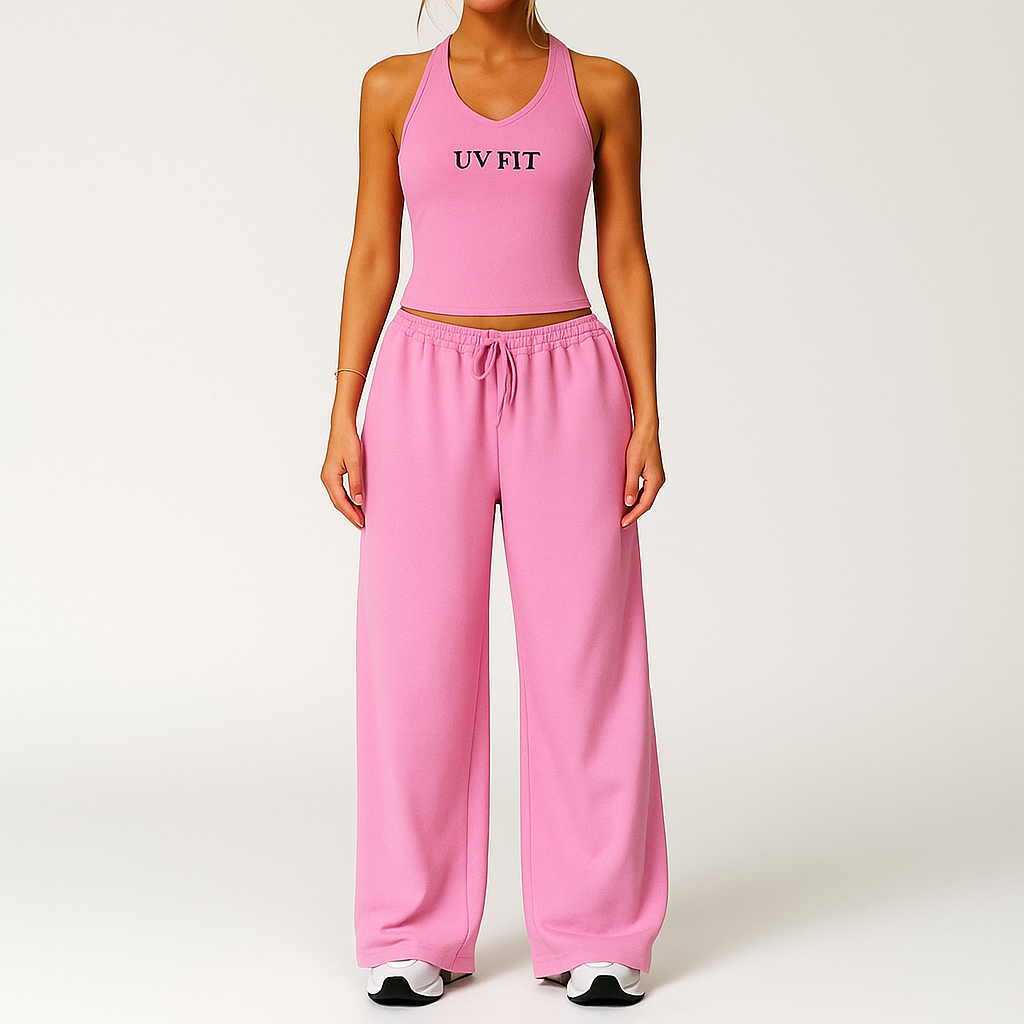 UV FIT Women’s 2-Piece Sportswear Yoga Set