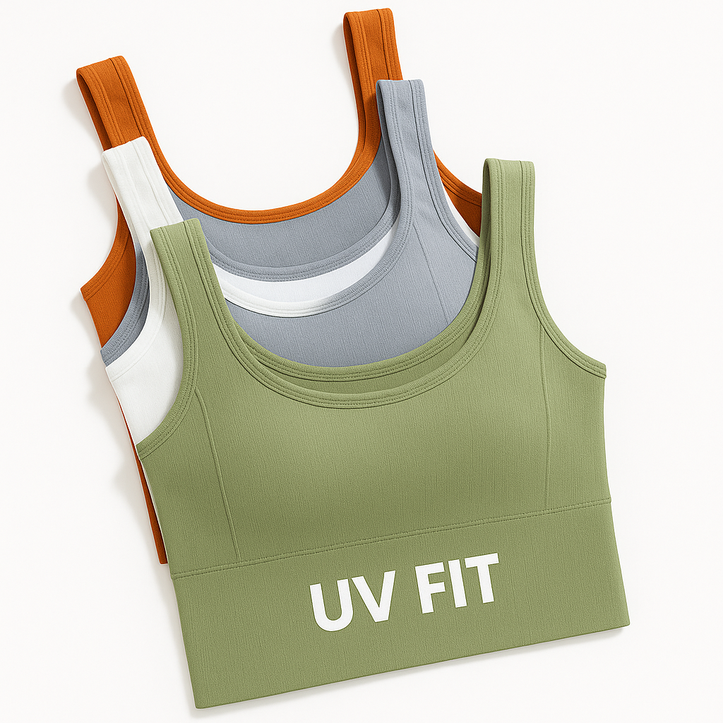 UV FIT Seamless Sports Bra – Ultimate Comfort & Support