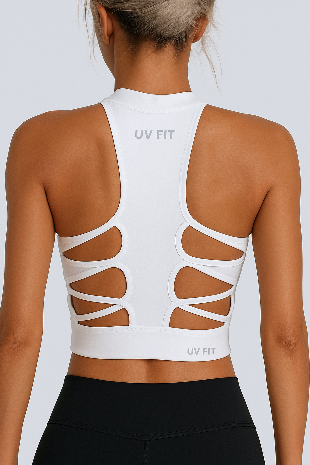 UV FIT Women’s Hollow-Out Fishbone Yoga Vest