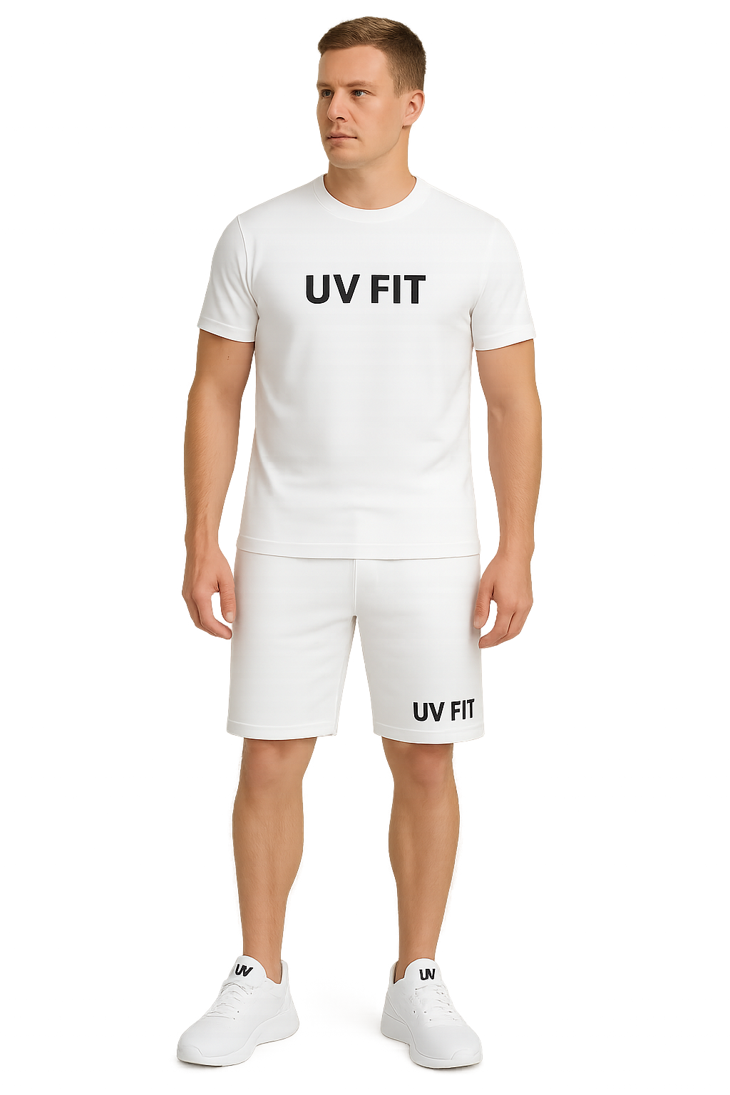 UV FIT – Premium Athletic Set (T-Shirt & Shorts)