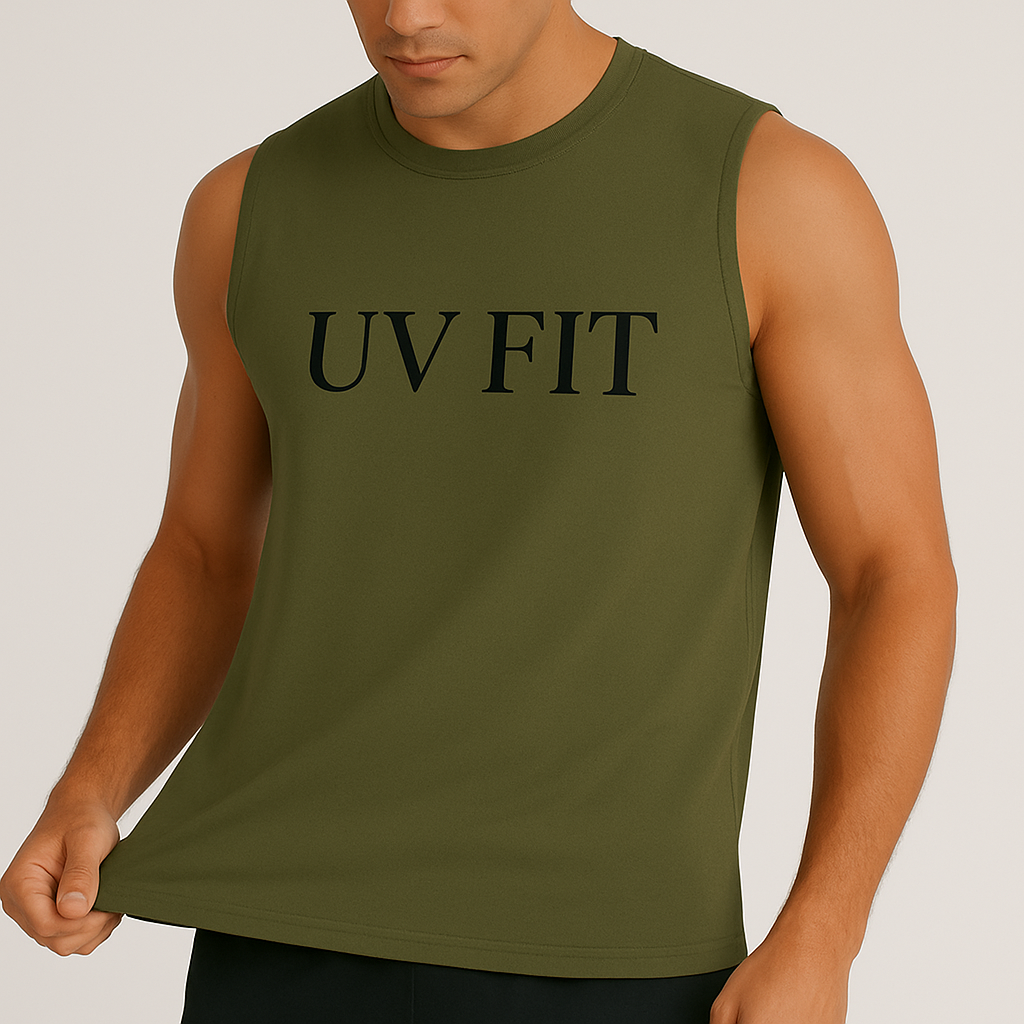 UV FIT Men’s Bodybuilding Tank Top