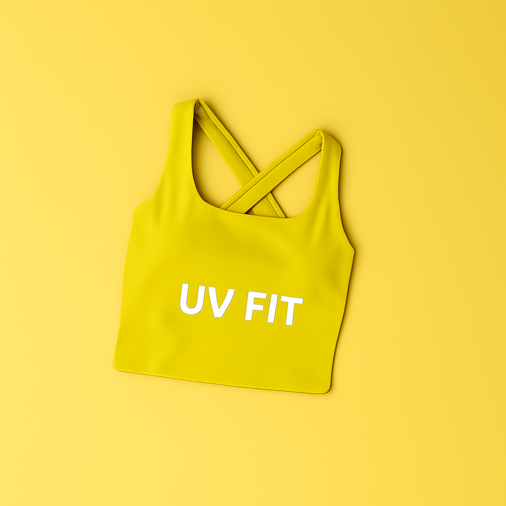 UV FIT Seamless Sports Bra – Push-Up Yoga & Fitness Top