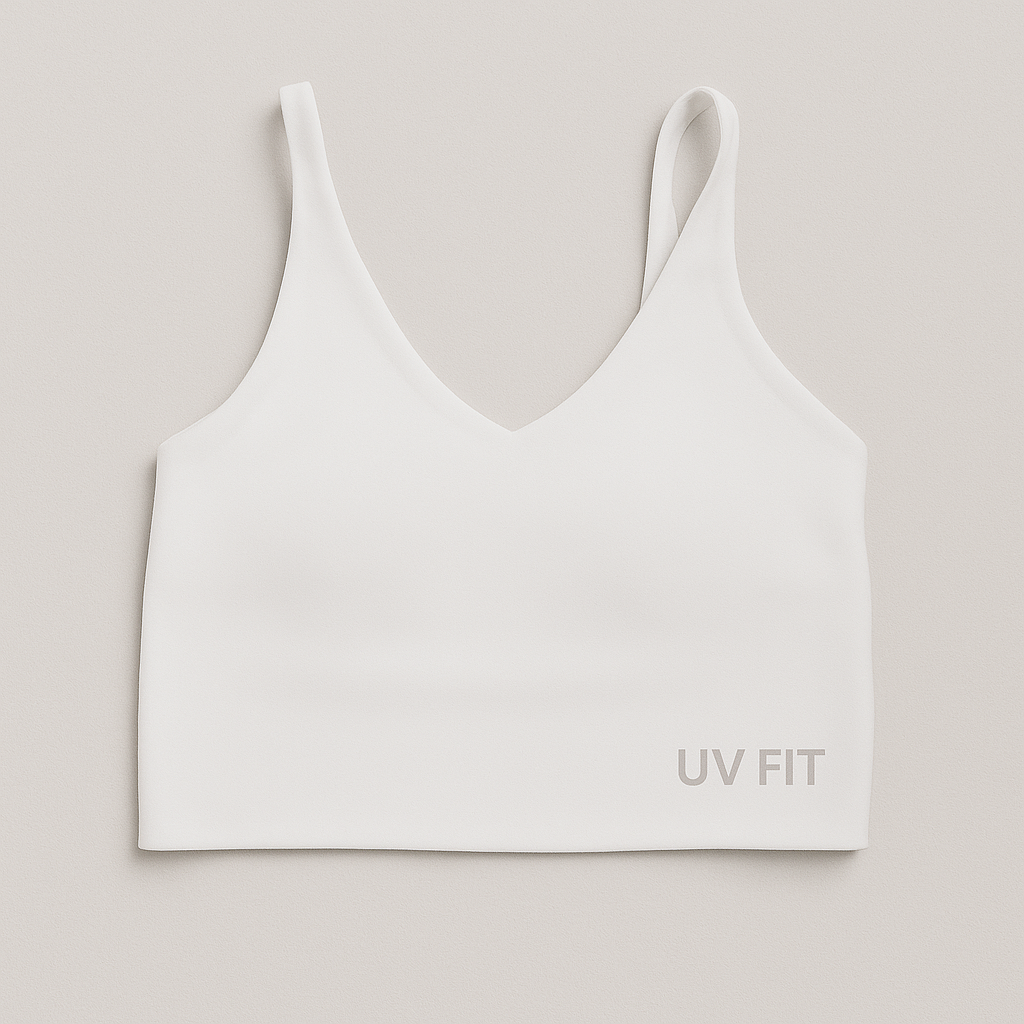 UV FIT Pleated U-Back Sports Bra