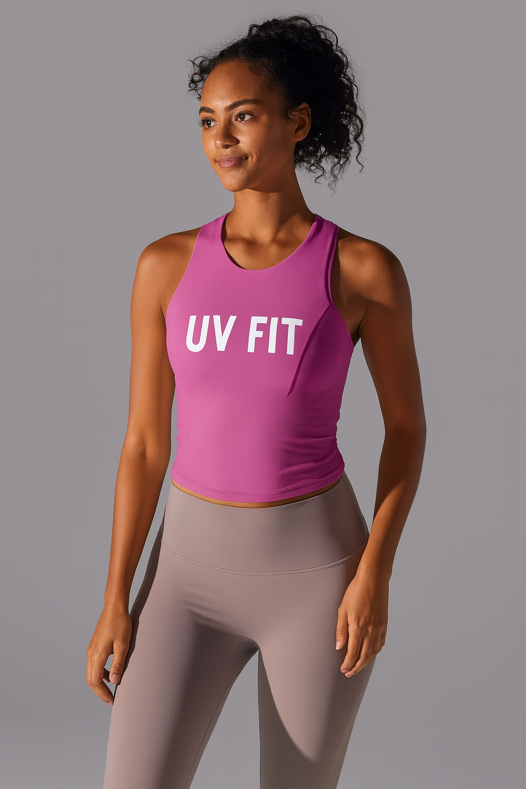 UV FIT Athletic Crop Top