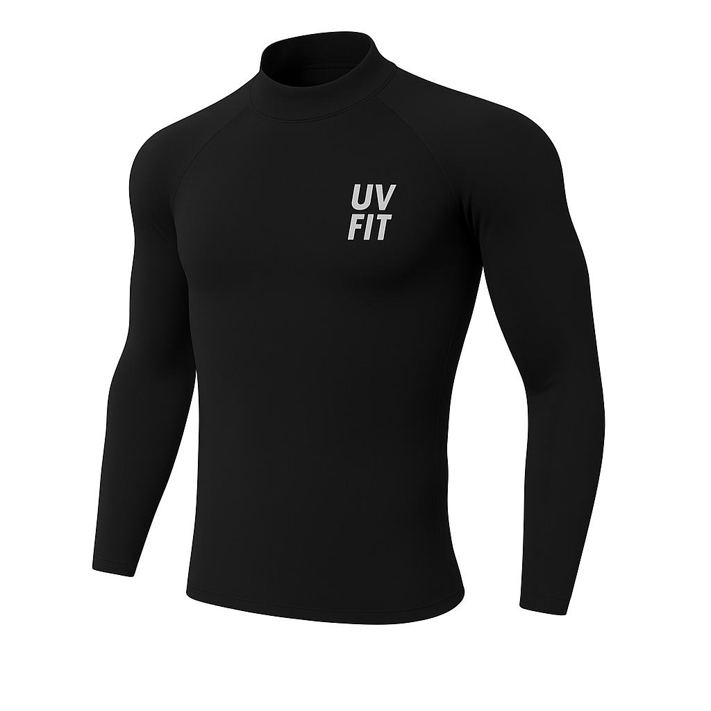 UV FIT Sports T-Shirt – Quick-Dry Long Sleeve Compression Top for Fitness