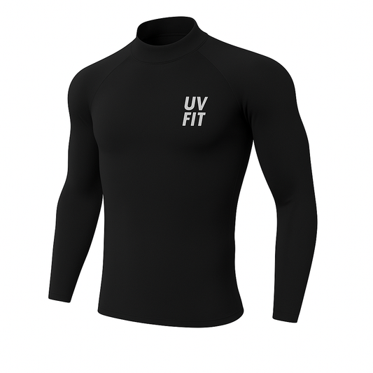 Men’s UV FIT Sports T-Shirt – Quick-Dry Long Sleeve Compression Top for Fitness, Running & Bodybuilding