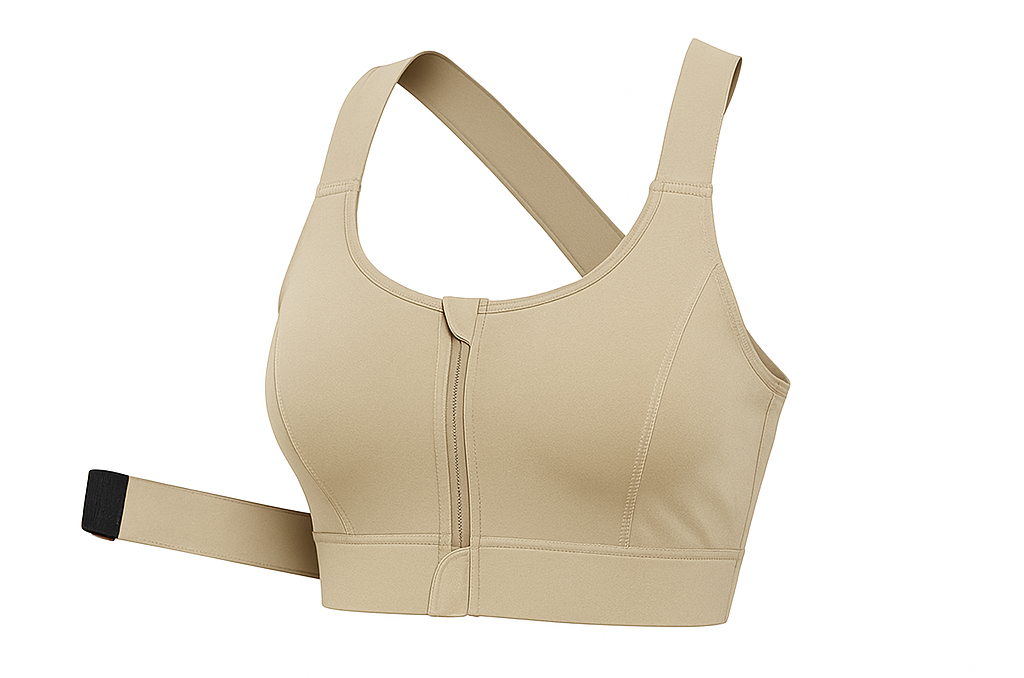 UV FIT Sports Bra for Women – Front Zipper
