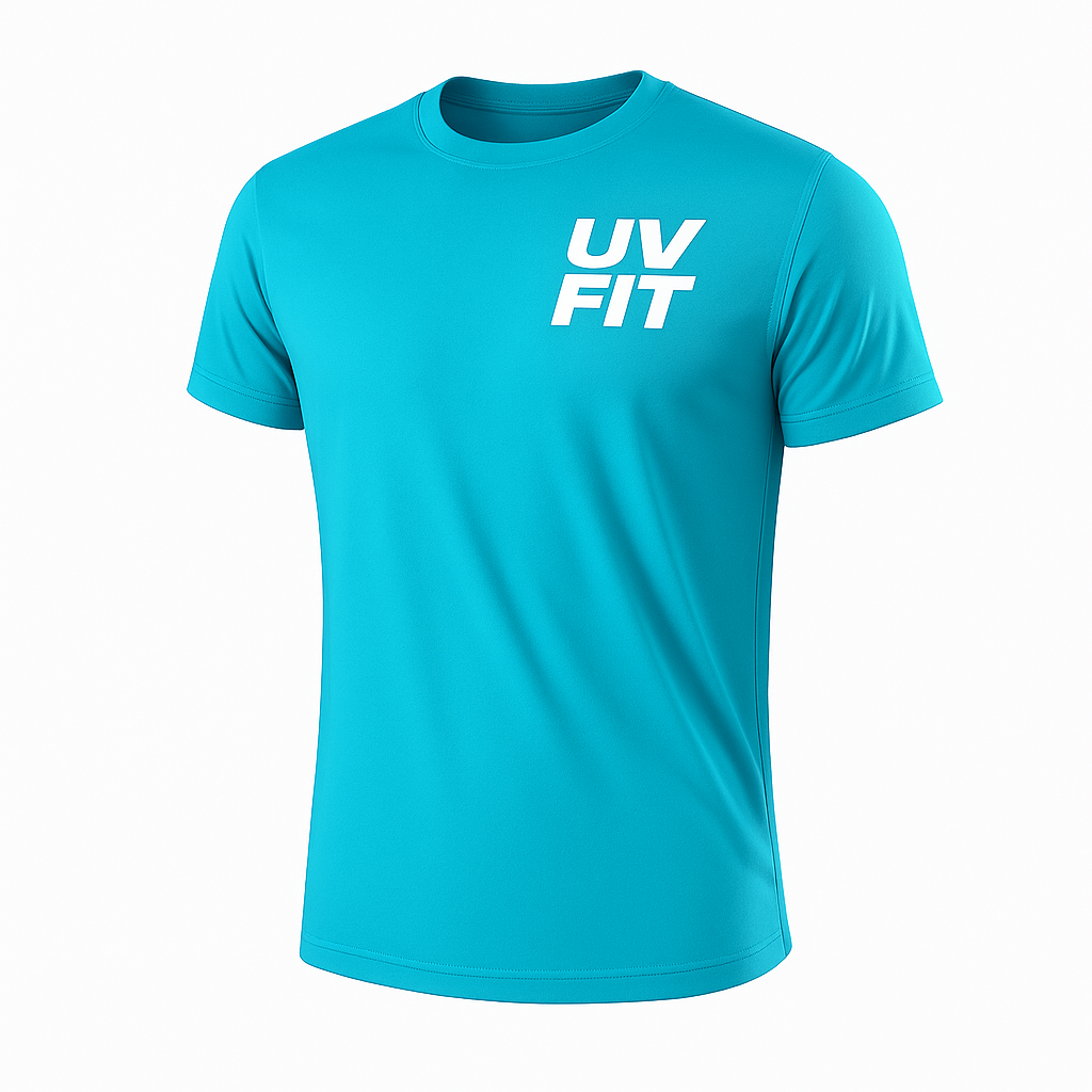 UV FIT Men's Quick-Drying Gym Running T-Shirt