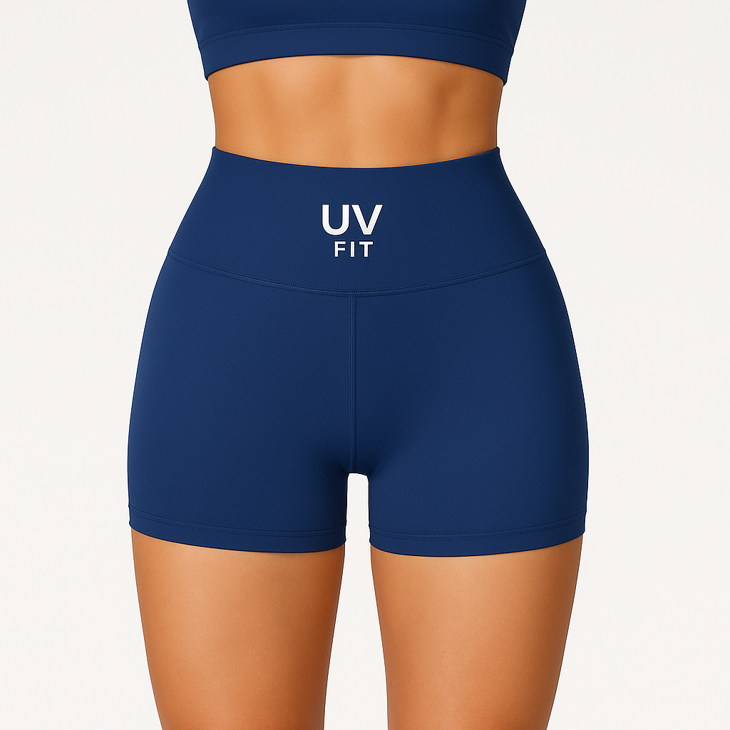 UV FIT High-Waisted Seamless Shorts