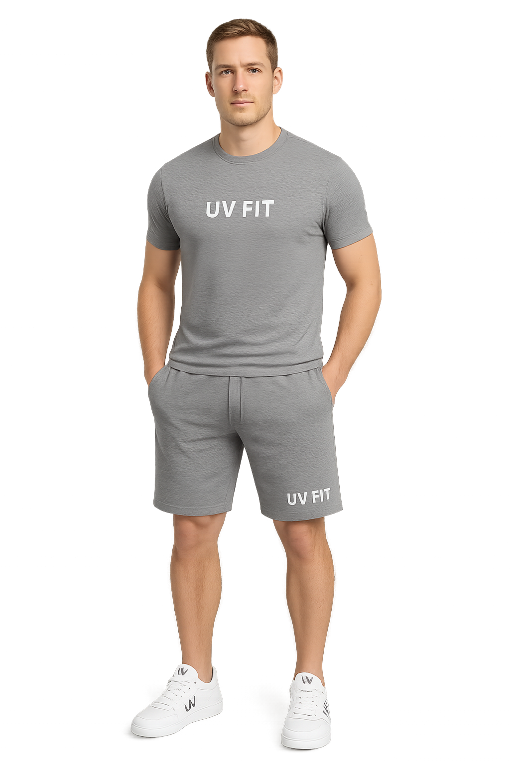 UV FIT – Premium Athletic Set (T-Shirt & Shorts)