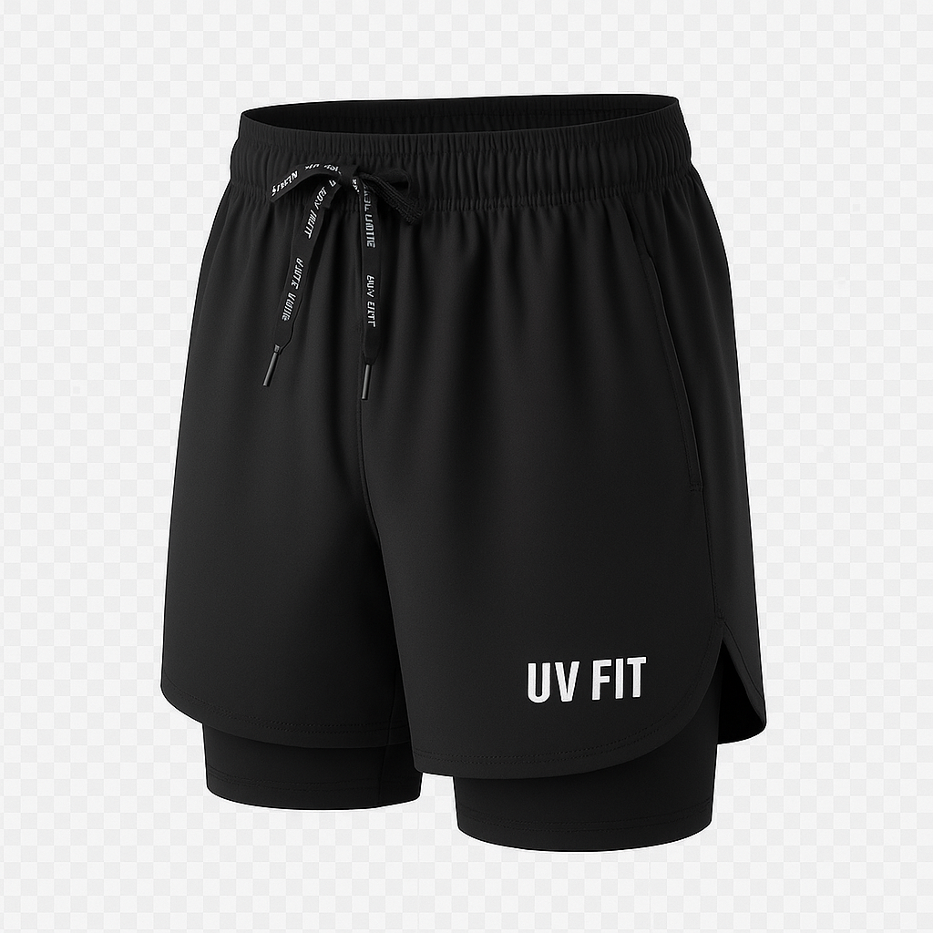 UV FIT Performance Running Shorts – Men