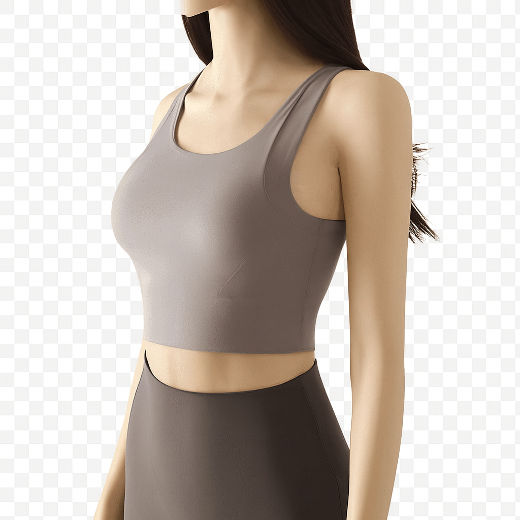 UV FIT Seamless Crop Tank – Second-Skin Comfort & Style