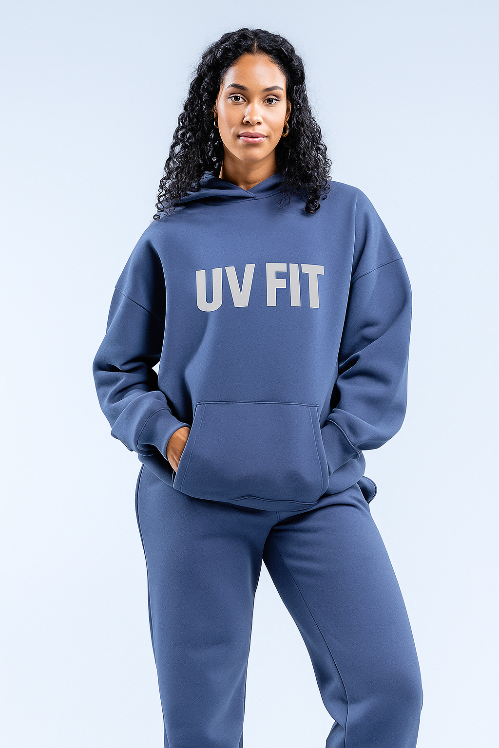 UV FIT Ladies Casual Sweatshirt & Jogger Set