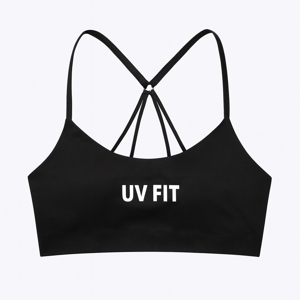 UV FIT Minimalist Strappy Sports Bra