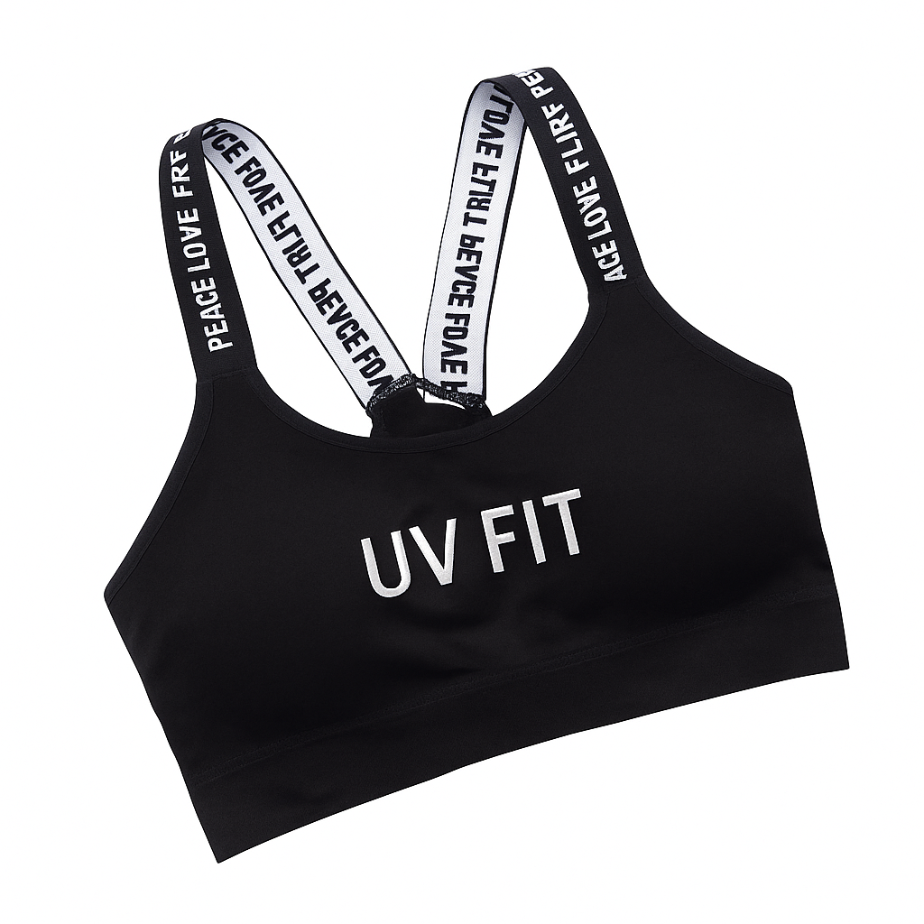 UV FIT Minimalist Strappy Sports Bra