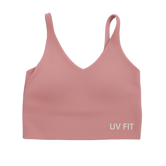 UV FIT Pleated U-Back Sports Bra