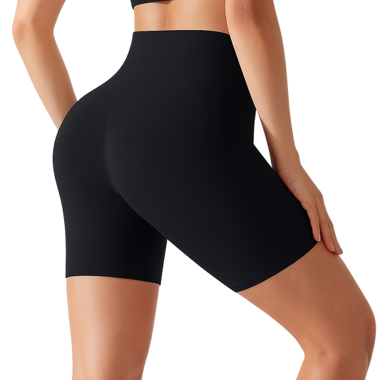 UV FIT Seamless High-Waist Shaping Shorts