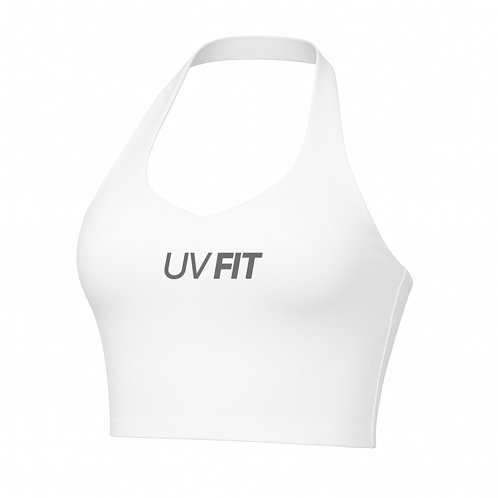UV FIT Halter Crop Top