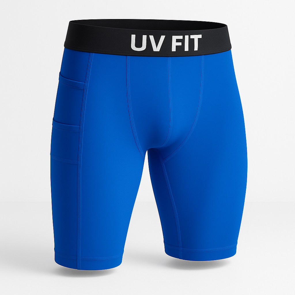 UV FIT 2025 Men’s Compression Shorts – Premium Training & Running Sportswear