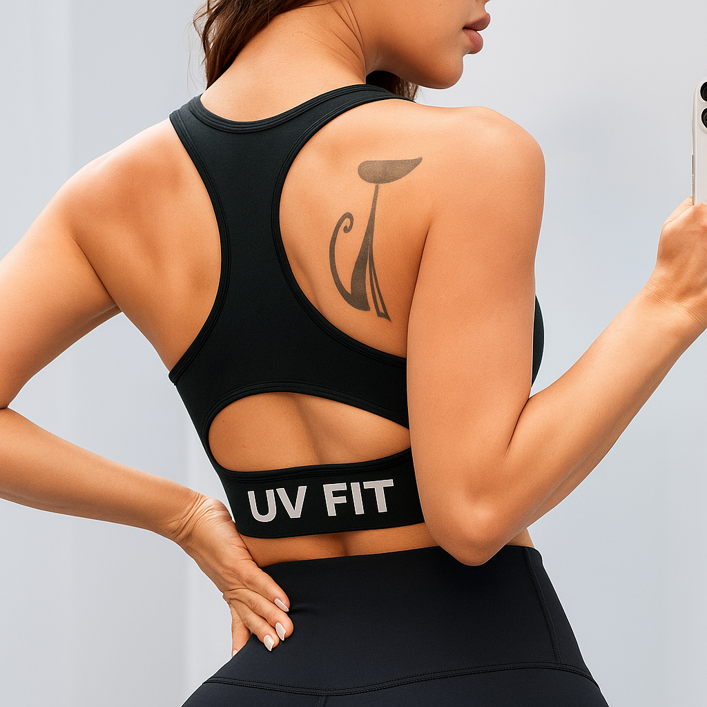 UV FIT Racerback Longline Sports Bra