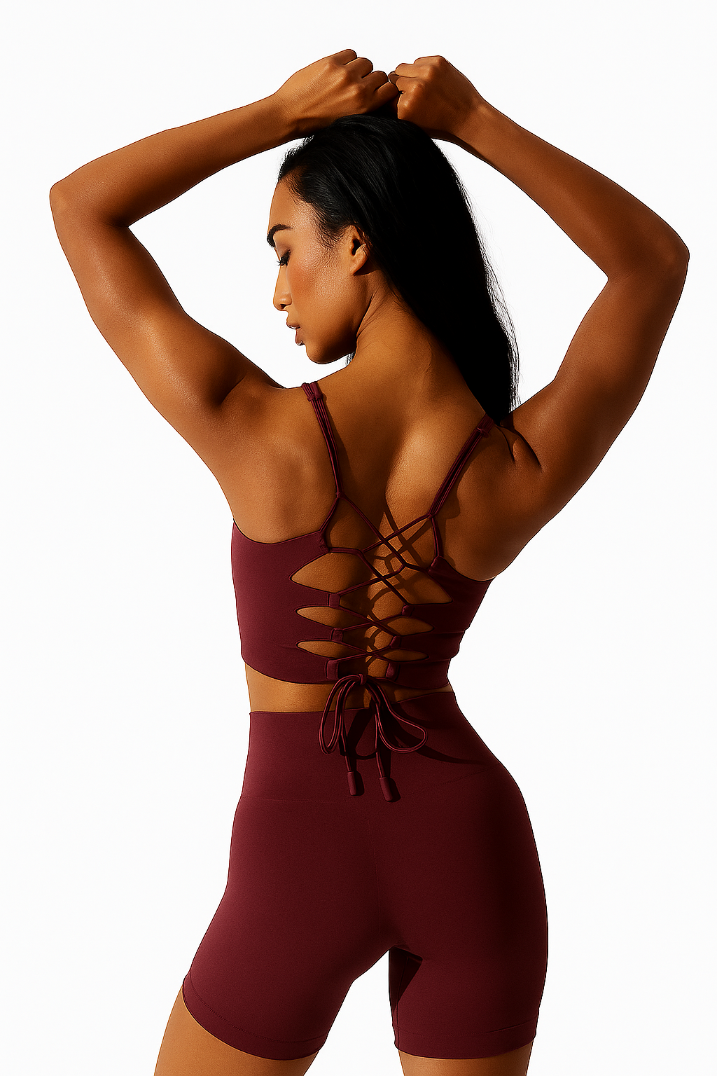 UV FIT Seamless Backless Sports Bra – Sexy