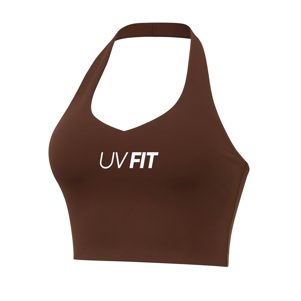 UV FIT Halter Crop Top