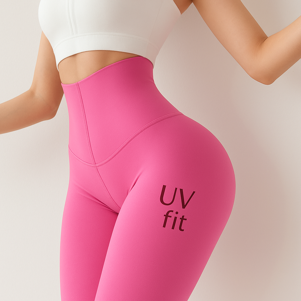 UV FIT Women’s High-Waist Seamless Workout Leggings