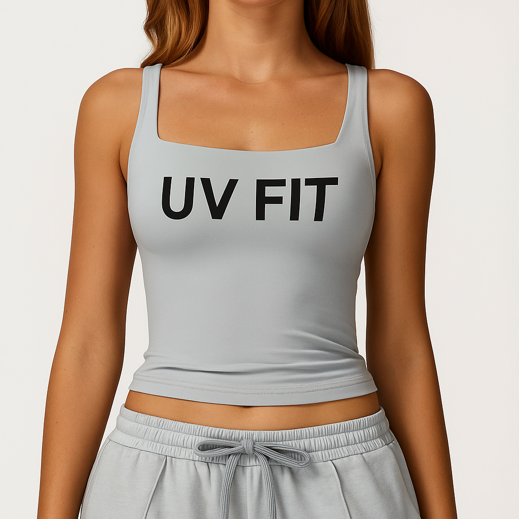 UV FIT Breathable Anti-Sweat Shockproof Sports Bra